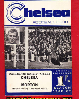 Chelsea v Morton 1968 – Fairs Cup