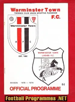 Warminster Town Ladies v Chippenham 1978 - Womens Football