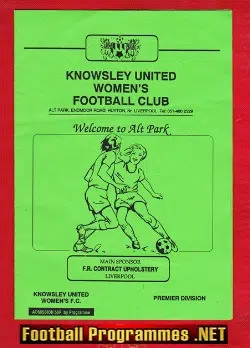 Knowsley United Ladies v Maidstone 1992 - Liverpool Womens Football