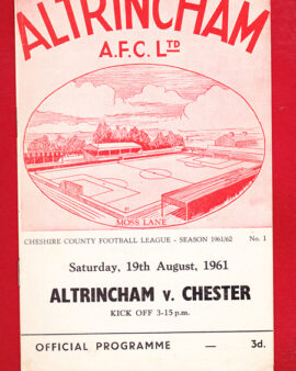 Altrincham v Chester 1961 – Cheshire County League