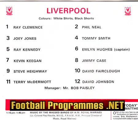 Liverpool v Manchester United 1977 - FA Cup Final Wembley