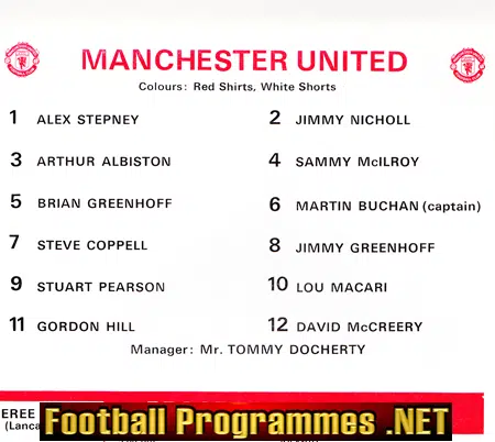 Liverpool v Manchester United 1977 - FA Cup Final Wembley