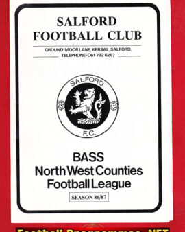 Salford City v Nelson 1986