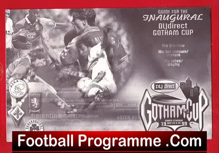 Ajax v Aston Villa 1999 – Inaugural Gotham Cup Tournament USA
