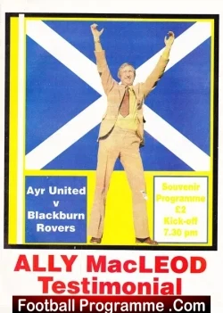 Ally MacLeod Testimonial Benefit Match Ayr United 1994