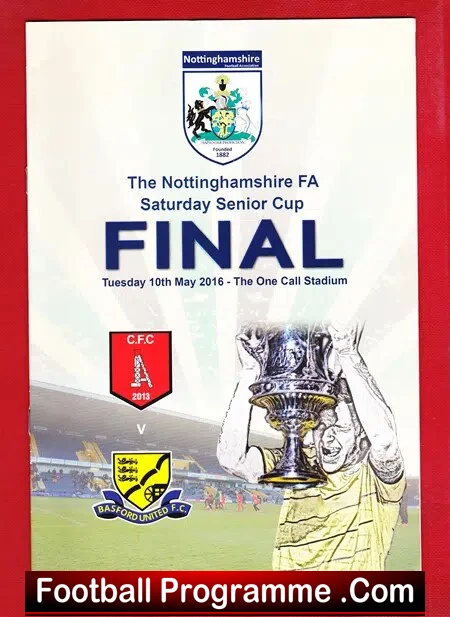 Basford United v Clipstone 2016 – Notts Senior Cup Final