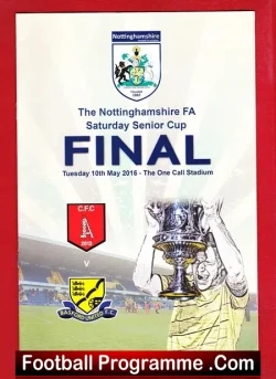 Basford United v Clipstone 2016 – Notts Senior Cup Final