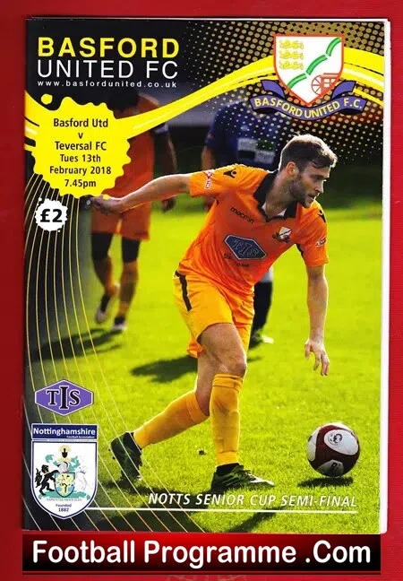 Basford United v Teversal 2018