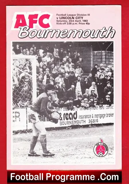 Bournemouth v Lincoln City 1983 – Plus George Best