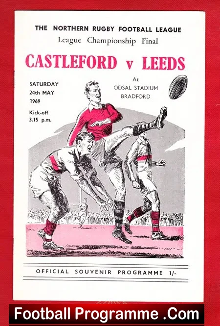 Castleford Rugby v Leeds 1969 – Cup Final