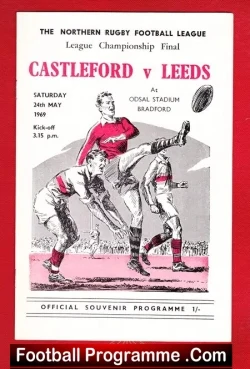 Castleford Rugby v Leeds 1969 – Cup Final