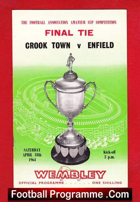 Crook Town v Enfield 1964 – Amateur Cup Final Wembley