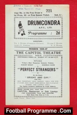 Drumcondra v Shelbourne 1946 – Ireland