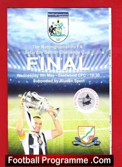 Dunkirk v Basford United 2018 - Notts Senior Cup Final - football programme