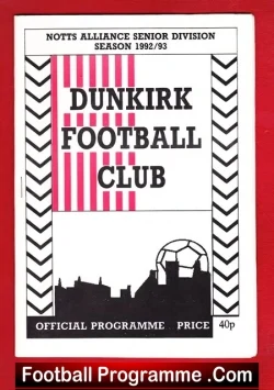 Dunkirk v Sneinton 1992