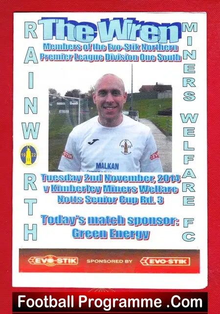 Eastwood Town v Kimberley Miners Welfare 2014