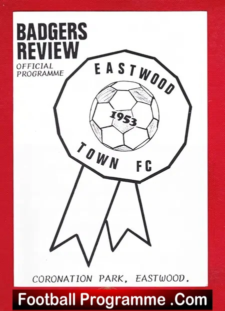 Eastwood Town v Plessey 1987 - Notts Senior Cup