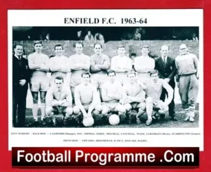 Enfield Football Club Team Picture 1963 – 1964