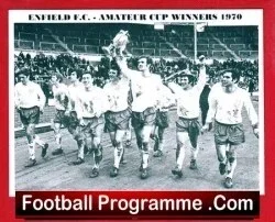 Enfield Football Club Team Picture 1969 – 1970 – Amateur Cup Win