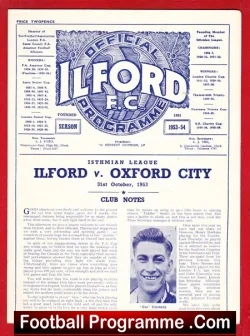Ilford v Oxford City 1953
