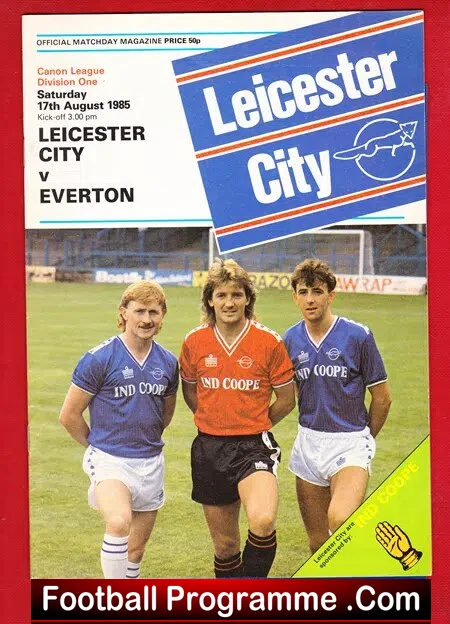 Leicester City v Everton 1985 – Gary Lineker Debut for Everton