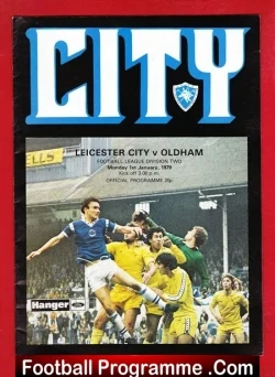 Leicester City v Oldham Athletic 1979 – Gary Lineker Debut First