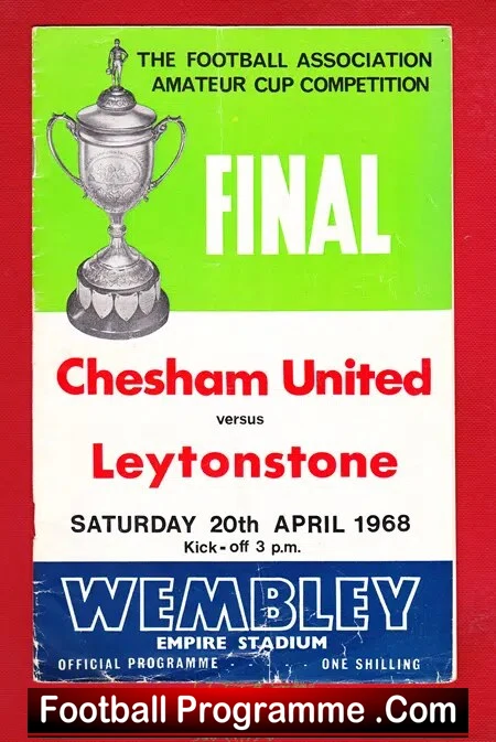 Leytonstone v Chesham United 1968 – Amateur Cup Final Wembley