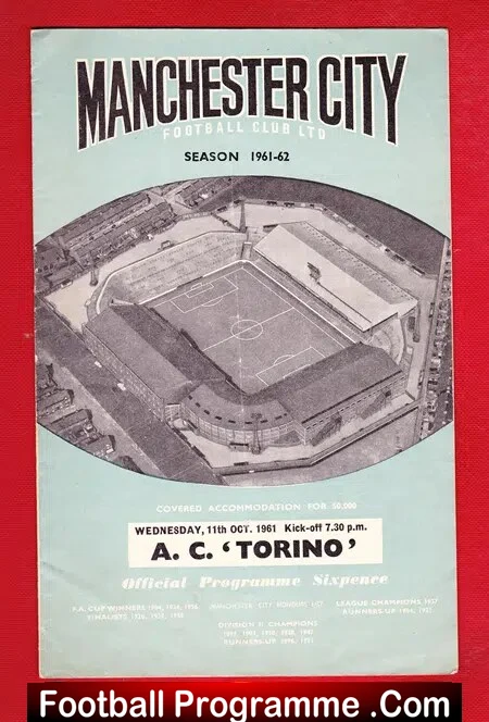 Manchester City v Torino 1961 – Denis Law