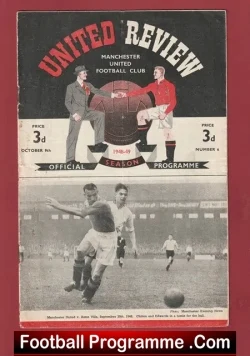 Manchester United v Charlton Athletic 1948