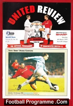 Manchester United v Ipswich Town 1995