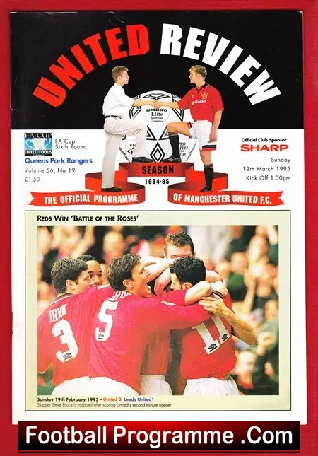 Manchester United v QPR 1995 – FAC