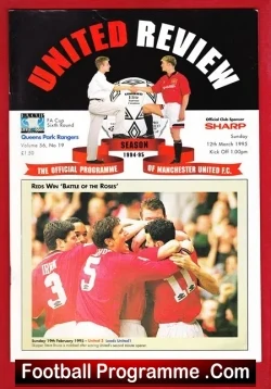 Manchester United v QPR 1995 – FAC