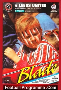 Sheffield United v Leeds United 1992 – Title Decider Clincher