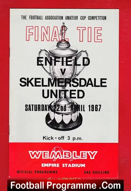 Skelmersdale United v Enfield 1967 – Amateur Cup Final Wembley