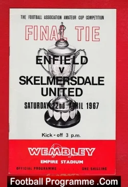 Skelmersdale United v Enfield 1967 – Amateur Cup Final Wembley