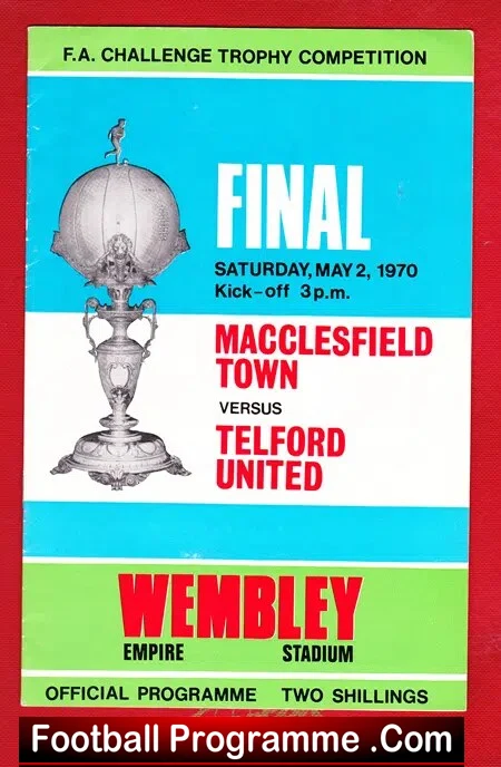 Telford United v Macclesfield Town 1970 – Amateur Cup Final
