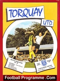 Torquay United v Hartlepool United 1980