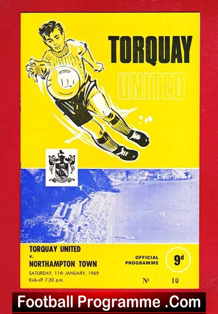 Torquay United v Northampton Town 1969