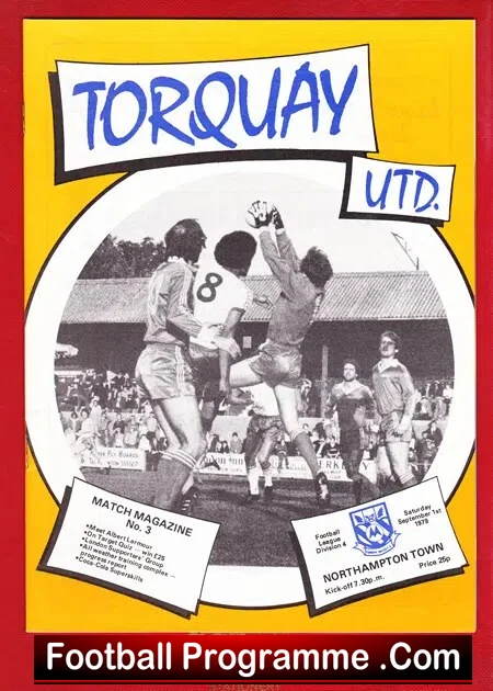 Torquay United v Northampton Town 1979