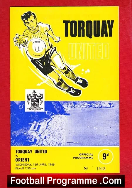 Torquay United v Orient 1969