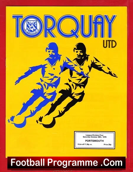 Torquay United v Portsmouth 1978