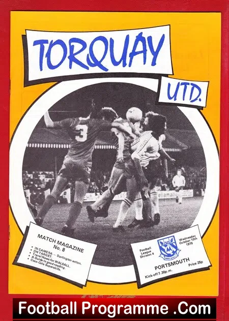 Torquay United v Portsmouth 1979