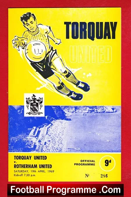 Torquay United v Rotherham United 1969