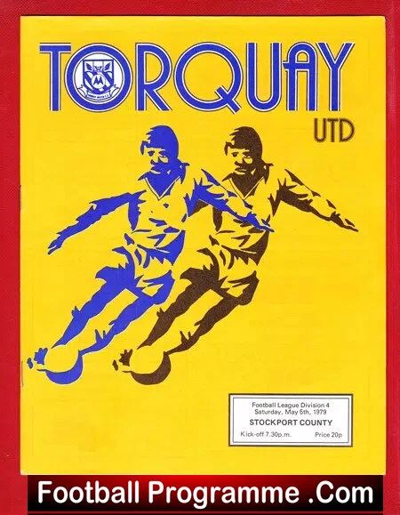 Torquay United v Stockport County 1979