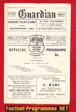 Leytonstone v St Albans City 1960