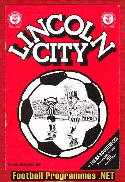 Lincoln City v Tulsa Roughnecks 1979 – USA America Soccer