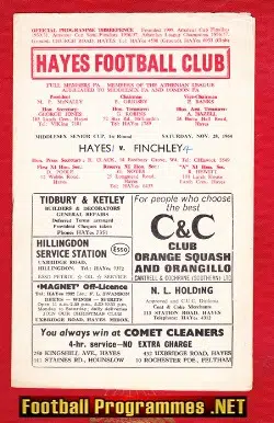 Hayes v Finchley 1964