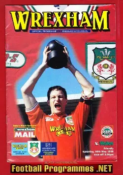 Wrexham v Wales 1998 - Friendly Match