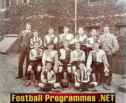 Wales Schoolboys Football Team Original Photograph 1906 - 1907