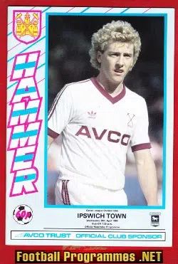 West Ham United v Ipswich Town 1986